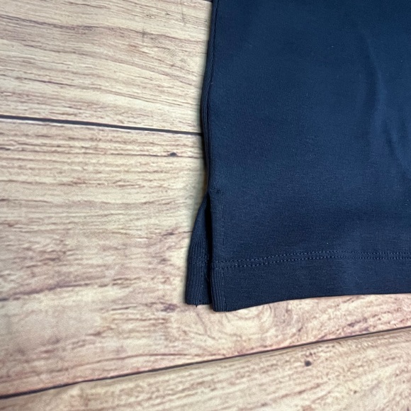 NWT Chicos twisted neck tee. Top 3/4 sleeves. Classic Navy - Picture 7 of 12